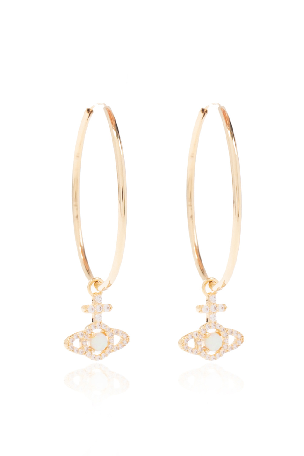 Vivienne westwood deals hoop earrings